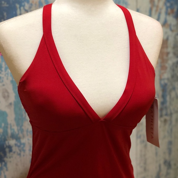 NWT Athleta Side Scrunch Swim Tank - Picture 2 of 5